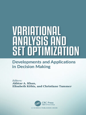 cover image of Variational Analysis and Set Optimization